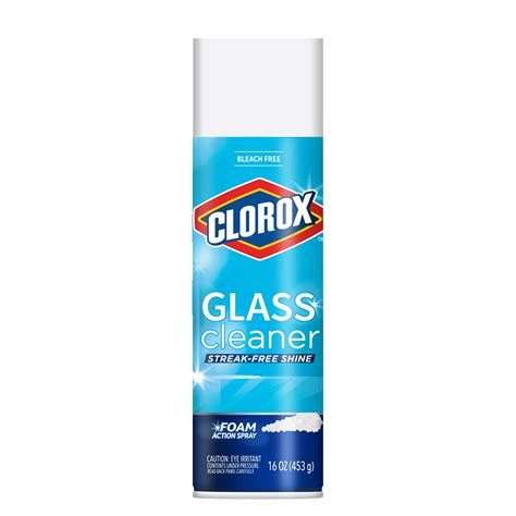 clorox glass cleaner foam action spray 16 fl oz food and grocery cleaning supplies glass