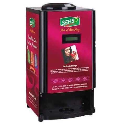 Stainless Steel Senso Automatic Coffee Vending Machine For Offices