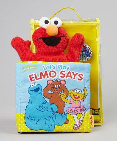 Games kids playing educational muppet jump head elmo hands zoe bounce sesame street metacafe tv hub noinstreamads family and kids. Take a look at this Let's Play Elmo Says Hand Puppet Book ...