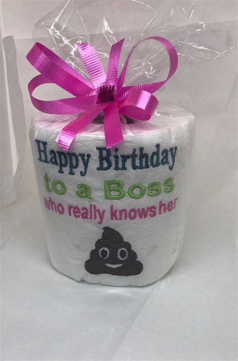 Birthday For Female Boss Office Female Birthday Gag Gift Fun Etsy