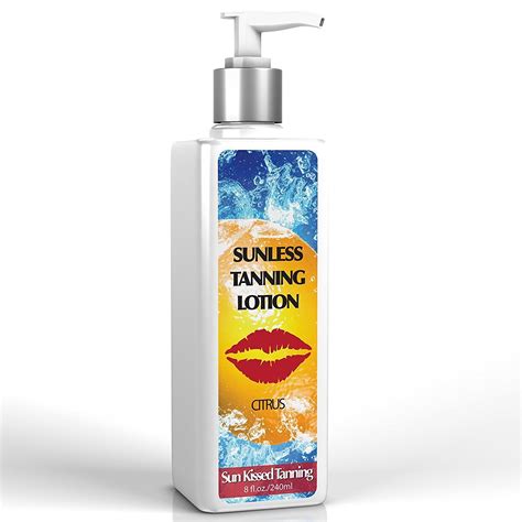 Best Sunless Tanner Lotion By Sun Kissed Tanning Get The