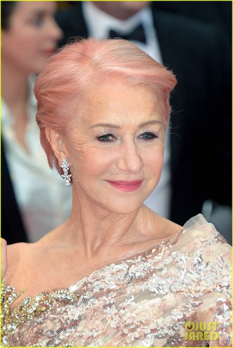 Helen Mirren Debuts New Pink Hair At Cannes Film Festival Photo 4293532 Helen Mirren Jean