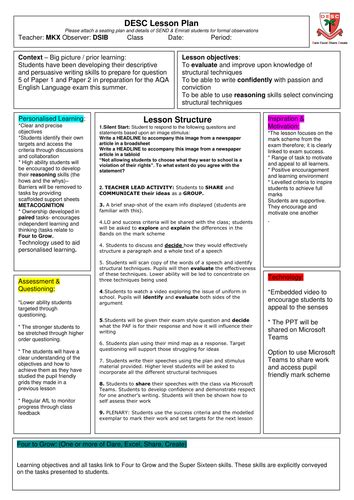 Past papers are a fantastic way to prepare for an exam as you can practise the questions in your own time. AQA English Language Paper 2 Question 5: Persuasive Speeches | Teaching Resources