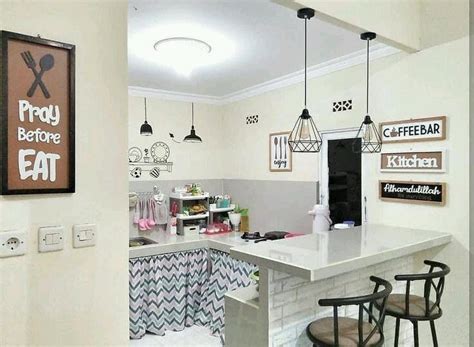 dekorasi dapur sempit memanjang  contoh desain dapur sempit