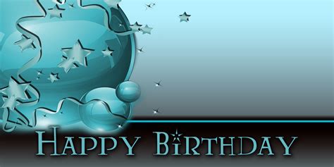 Personalize your message with custom birthday banners. Happy Birthday Banner - Star Balloon Teal - Vinyl Banners ...