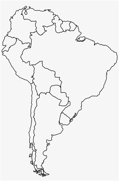 South America Outline Map Img Poof
