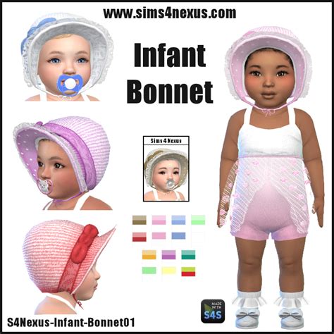 Infant Bonnet Sims 4 Nexus
