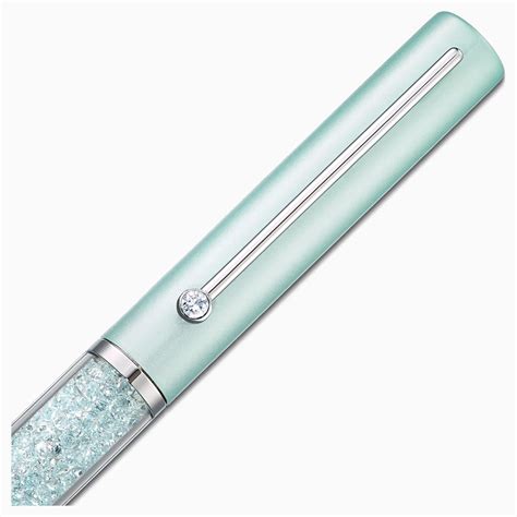 Swarovski Crystalline Gloss Ballpoint Pen Light Green Peters Of