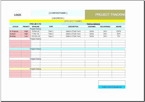 Excel Task Management Template