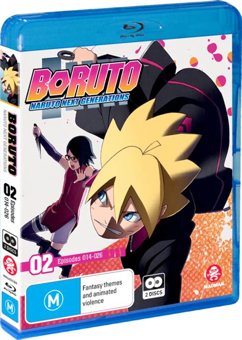 Boruto Naruto Next Generations Part 2 Eps 14 26 Ova Blu Ray
