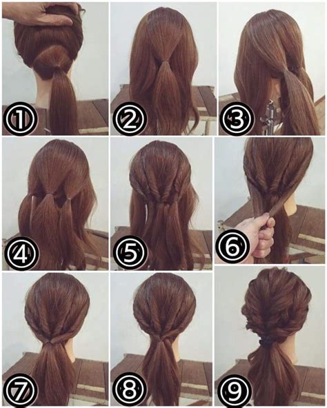 How to take the most popular women hairstyles step by step photo. Easy Hairstyles for Short Hair Step By Step - Step by step ...