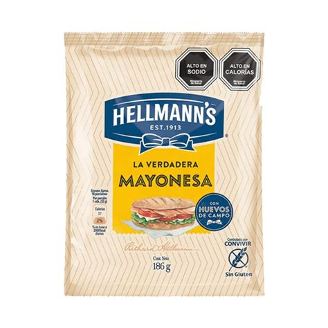 Mayonesa Hellmann's 186 g | mimarket go