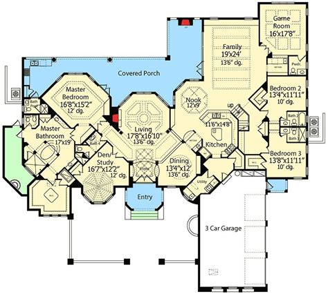 American Dream House Floor Plan Modern House Design