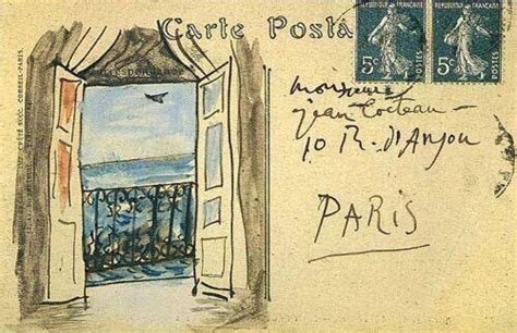 Pablo Picassos Illustrated Postcards To His Friends Flashbak