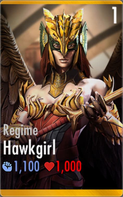 Hawkgirlregime Injustice Mobile Wiki Fandom