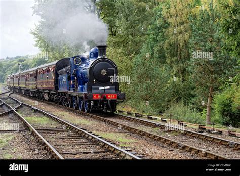 Caledonian Railway 812 Class 0 6 0 No 828 Steam Locomotive Travelling