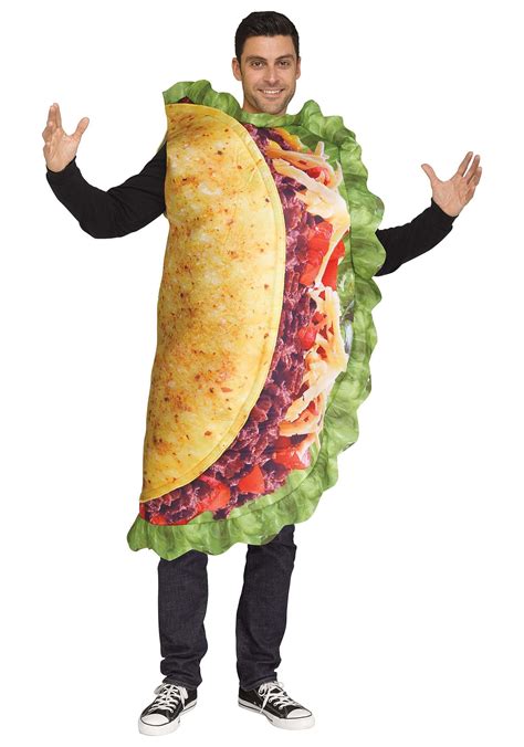 Realistic Adult Plus Size Taco Costume