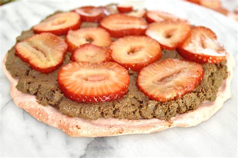 Add a layer of chocolate mousse. Strawberry Meringue Chocolate Mousse Cake - Jeanie and ...