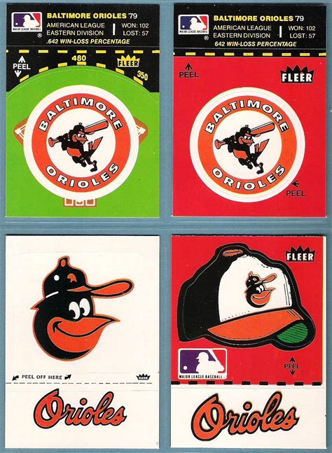 The Fleer Sticker Project 1980 Fleer Baseball Stickers And World Series