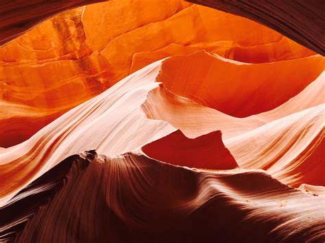 Lower Antelope Canyon In Navajo Nation Just East Of Page Az Oc