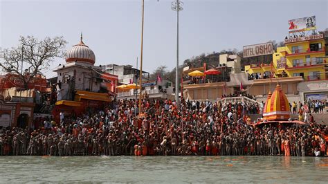 People Celebrate The Kumbh Mela Festival Cgtn