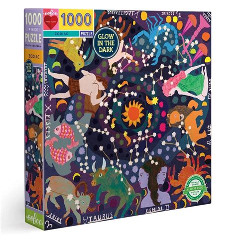 Eeboo Zodiac 1000 Pc Puzzle Jigsaw Puzzles