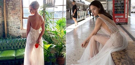 Naked Wedding Dresses Are The New Bridal Trend For