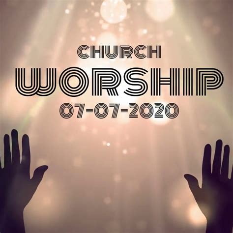 Copy Of Worship Event Ad Video Postermywall