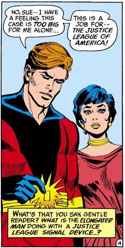 Elongated Man And Sue Dibney Superhéroes