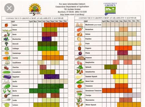 Seasonal Good Chart | Vegetable seasoning, Seasonal ...