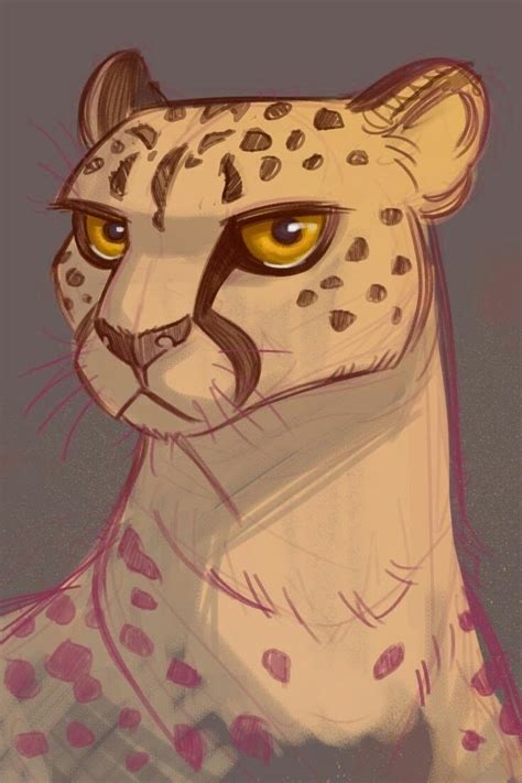 Pin By Niks13 On Anime In 2020 Animal Drawings Cheetah Drawing Cat