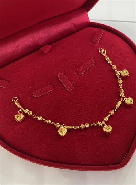 Gelang tangan emas dewasa ~ kedai emas muhamad rapi bin rani original gelang pintal emas 916 tulen bajet women emas murah: RANTAI TANGAN BEBOLA BULUH GANTUNG LOVE (II)