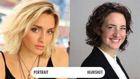 Difference Between Portrait Vs Headshot Photography Types Uses And