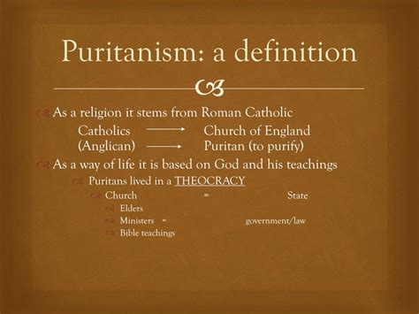 Ppt Puritanism Introduction Powerpoint Presentation Free Download Id 2206813