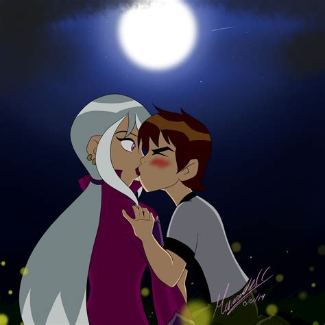 Ben 10 Kiss Cartoon Please Comment And Tell Us What Is Our Art Jiggly