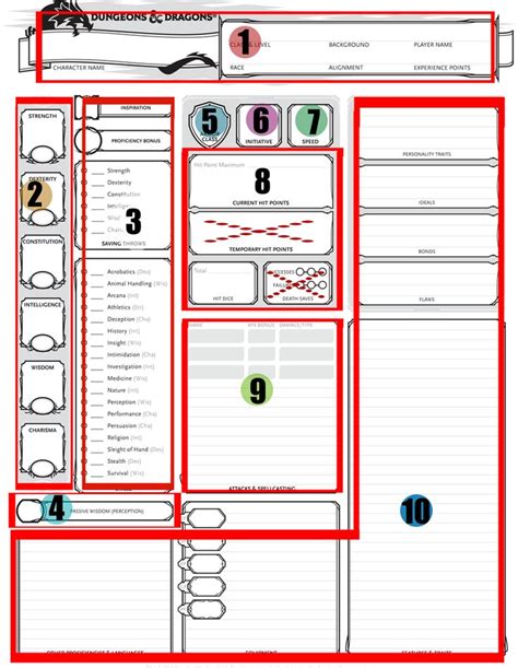 Dungeon Master Template
