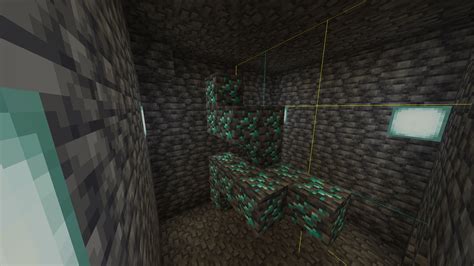 Huge Diamond Vein I Found While Exploring The New 118 Caves Seed