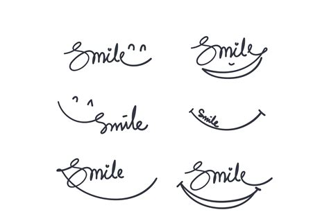 Doodle Hand Lettering Smile Graphic By Devita Ayu Silvianingtyas