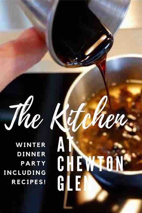 The morning of the party, set the table and make sure the house is picked up! The Kitchen at Chewton Glen: Winter Dinner Party w/Recipes ...