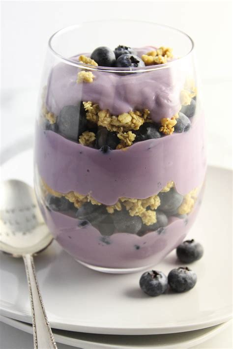 Healthy Blueberry Yogurt Breakfast Parfait Baking You Happier