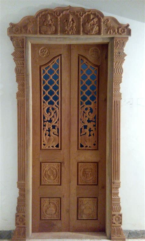 Pooja Door Carving Pooja Room Door Design Pooja Door Design House