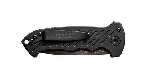 Gerber 06 Auto Drop Point Fine Edge Automatic Opening Knife 41