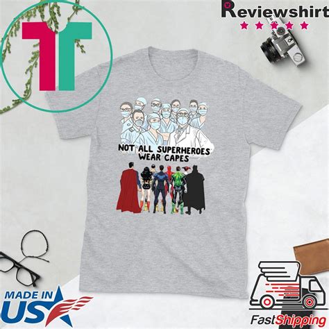 Nurses Not All Superheroes Wear Capes Tee Shirts Teefilm