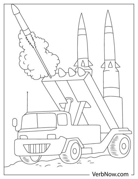 Free ROCKET Coloring Pages For Download Printable PDF VerbNow