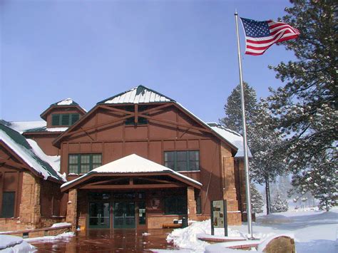 Visitors Center At Bryce Canyon National Park Utah Image Free Stock