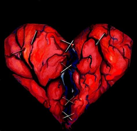 Maybe you would like to learn more about one of these? My broken heart in black by insignificantartist on DeviantArt