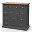 Mottisfont Grey Painted Pine Furniture CD Storage Drawer Unit