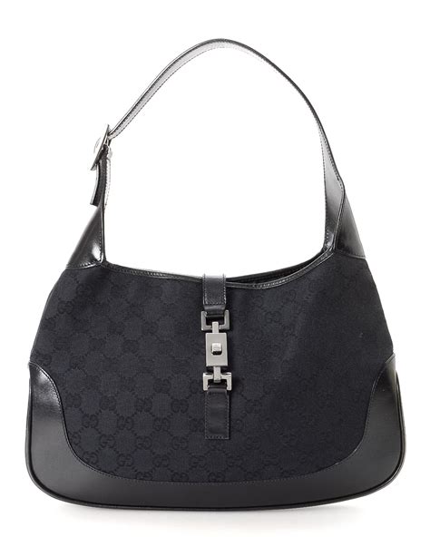 Gucci Jackie Cloth Handbag Purses