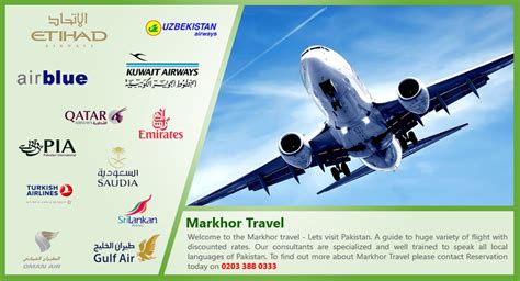 Markhor Travel Cheap Flights To Pakistan From United Kingdom