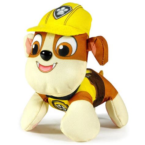 Paw Patrol Pup Pals Rubble Soft Toy 778988123539 3 Character Brands
